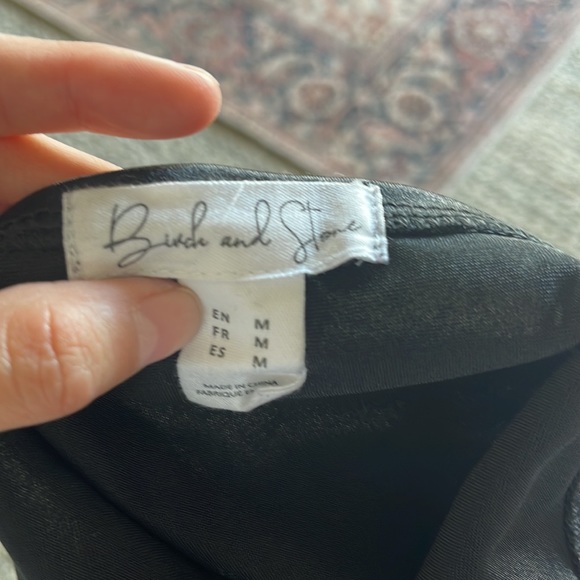 Black satin dress - Picture 6 of 6